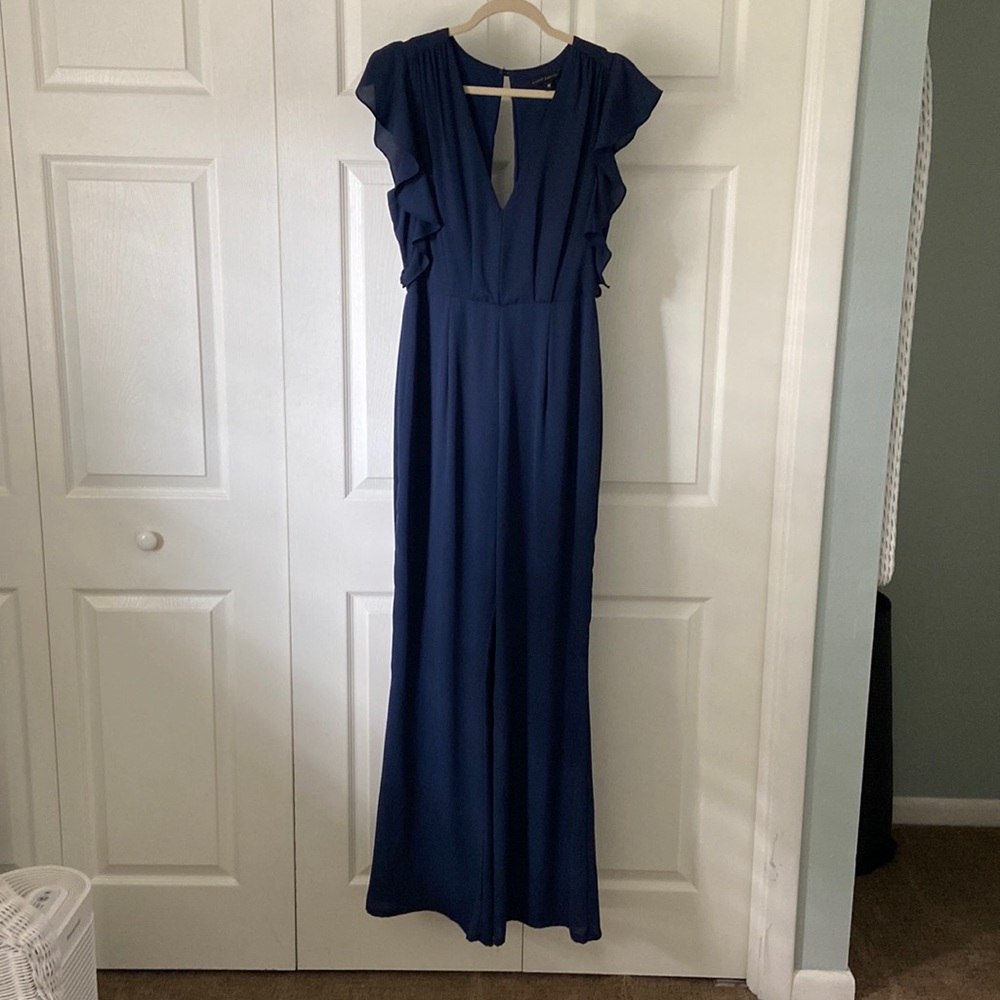 Navy Blue Jumpsuit